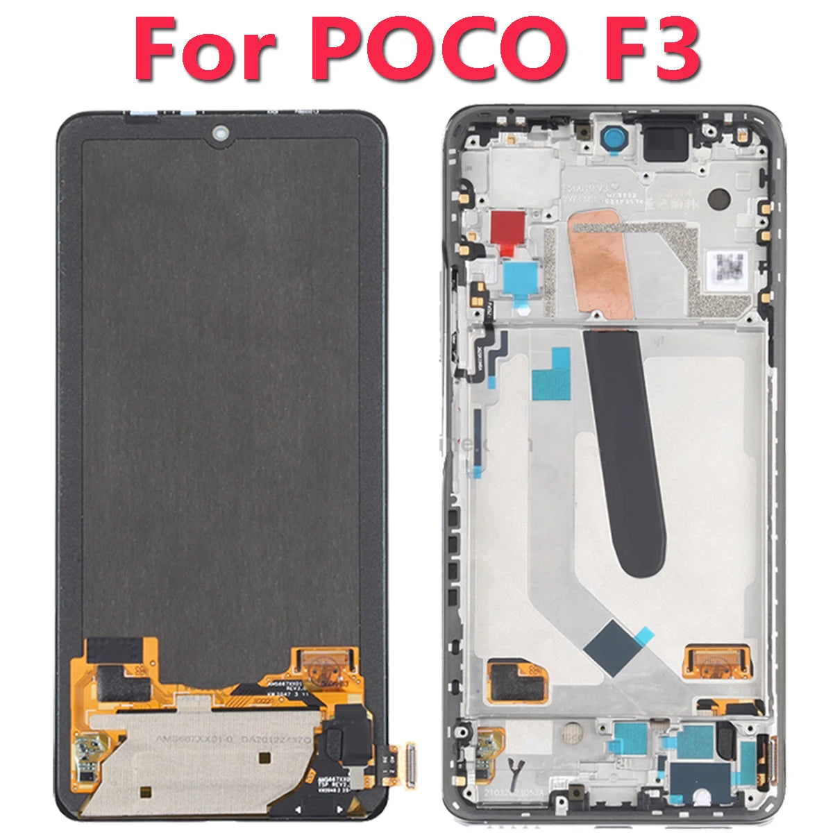 120Hz AMOLED Display & Touch Screen Assembly for POCO F3 M2012K11AG