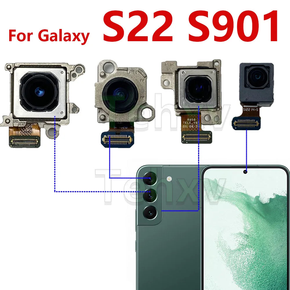 Rear & Front Camera Module Flex Cable for Samsung Galaxy S22 5G (SM-S901 Series)