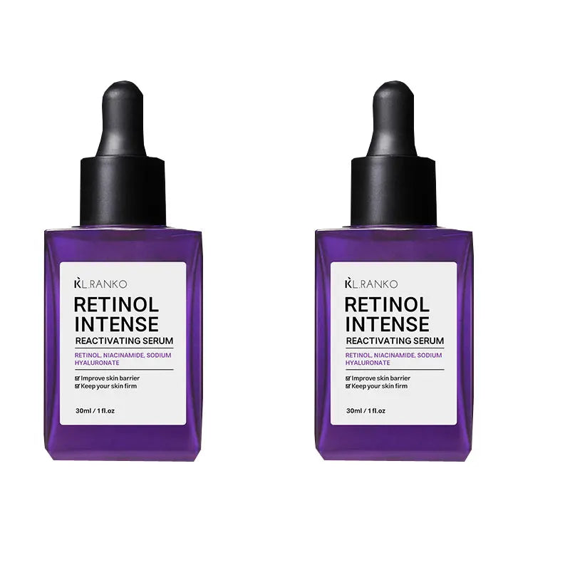 Retinol Anti-Wrinkle Facial Serum with Hyaluronic Acid – Tightening & Fine Line Reduction