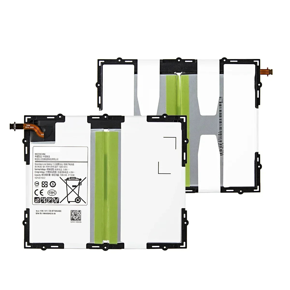 Brand New 7300mAh Battery for Samsung Galaxy Tab A 10.1 2016 (T580, T585, SM-T585C)