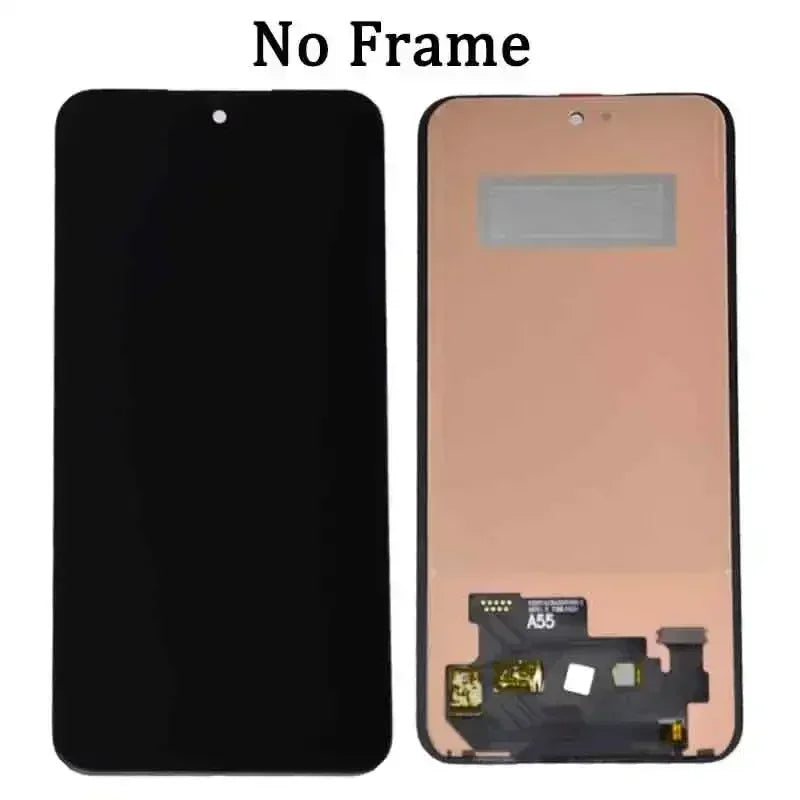 6.6" Super AMOLED LCD Display & Touch Screen with Frame for Samsung A55 5G (A556U, A556B, A5560, A556E)