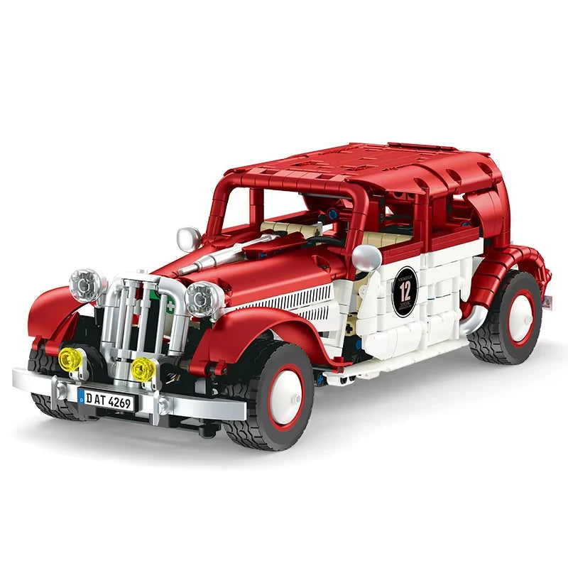 2025 RC/APP Vintage Cars Building Block Set for Boys - Birthday & Christmas Gift