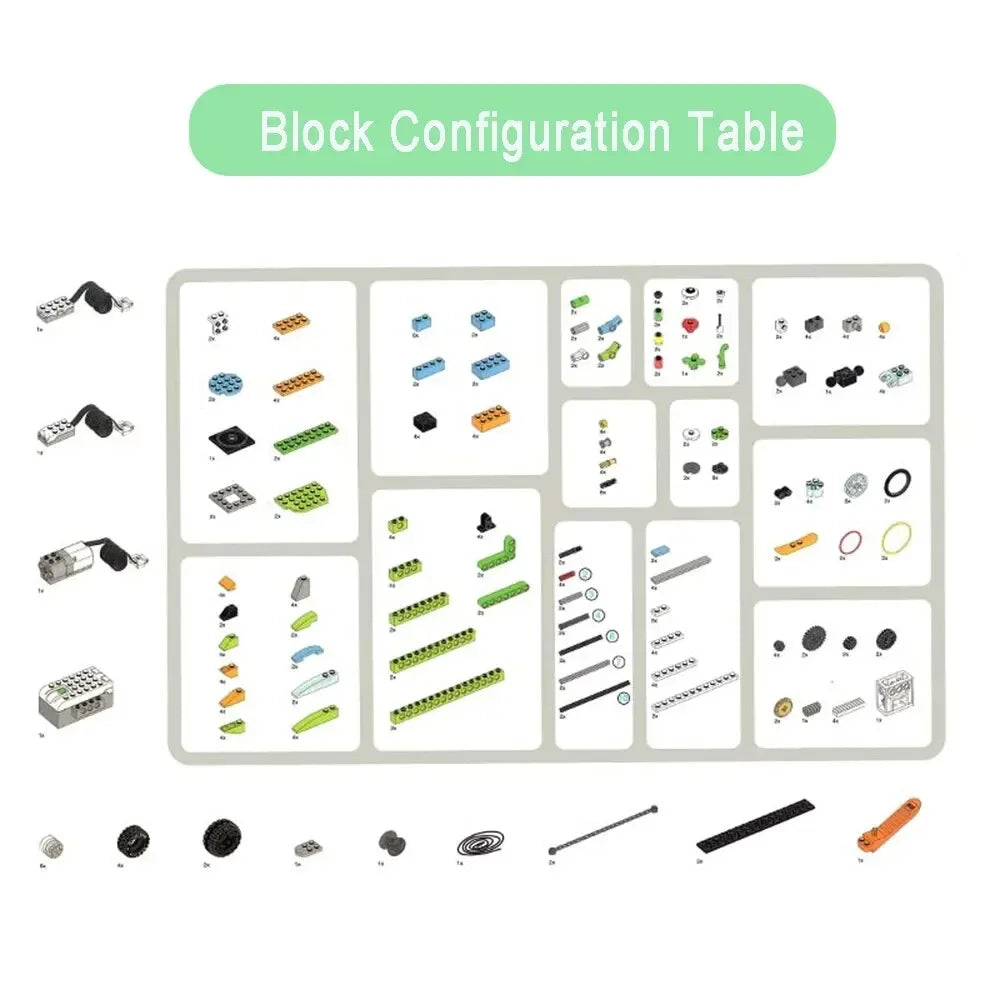 WeDo 2.0 Educational Building Blocks Core Set - DIY Toys for Kids, Compatible with 45300, Christmas Gift
