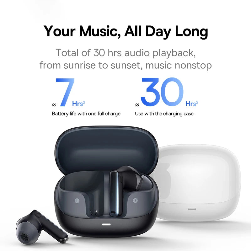 Baseus Bowie M2s Wireless Earphones - 48dB ANC, Bluetooth 5.3, 38ms Low Latency, Spatial Audio