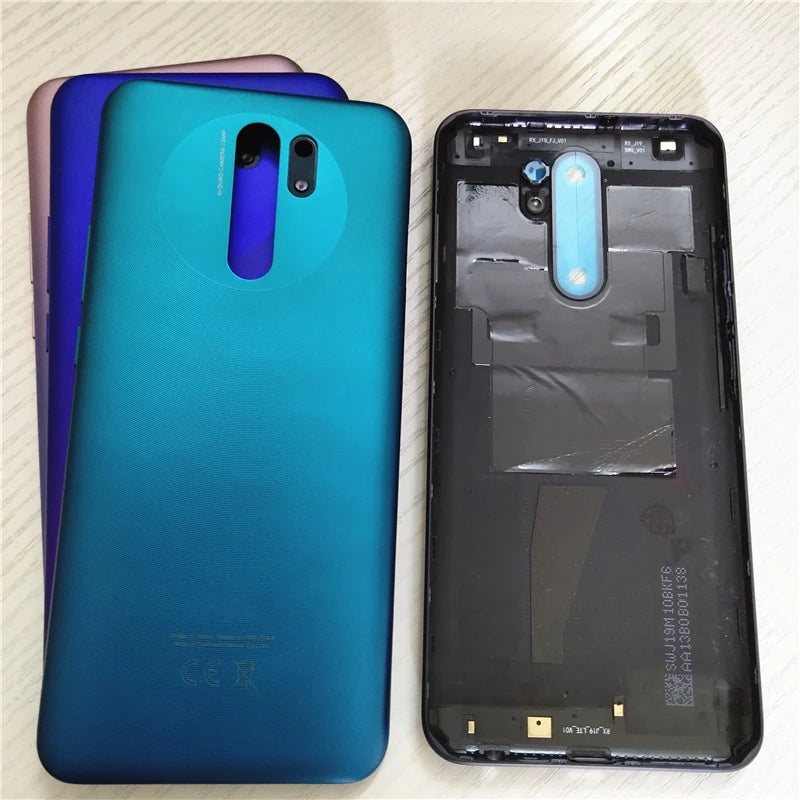 Xiaomi Redmi 9 Back Battery Cover with Power & Volume Buttons Replacement