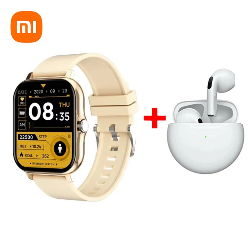 Xiaomi Smartwatch – Waterproof, Heart Rate Monitor, Fitness Tracking, Sport Mode, Compatible with Android & iOS
