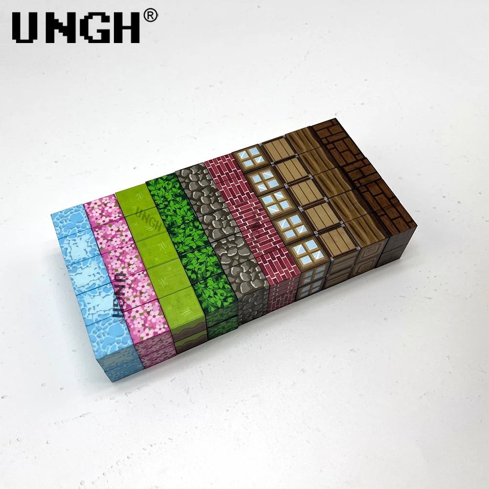 UNGH Magnetic Building Blocks Set (50-200PCS) - STEM Construction Puzzle Toy, DIY Educational Gift
