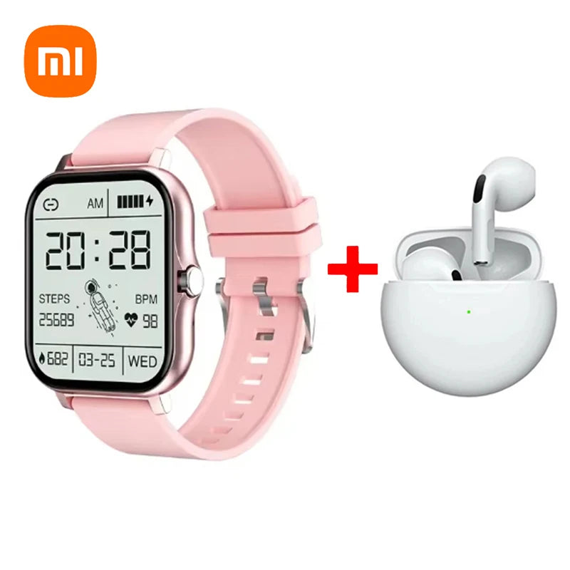 Xiaomi Smartwatch – Waterproof, Heart Rate Monitor, Fitness Tracking, Sport Mode, Compatible with Android & iOS