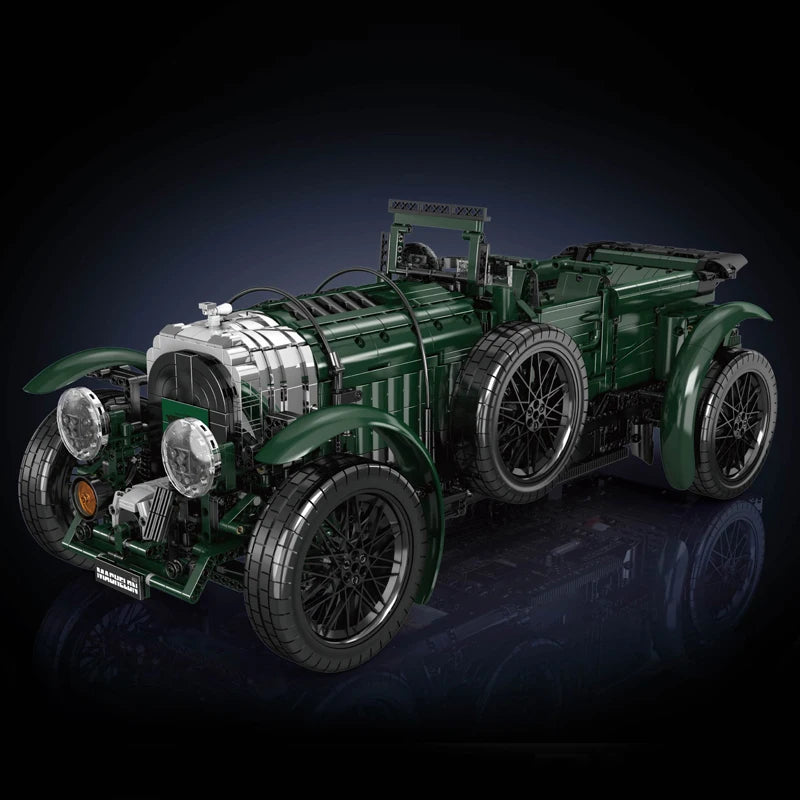 Mould King 13191 Remote Control Vintage Car Building Block Set - Christmas Gift for Kids