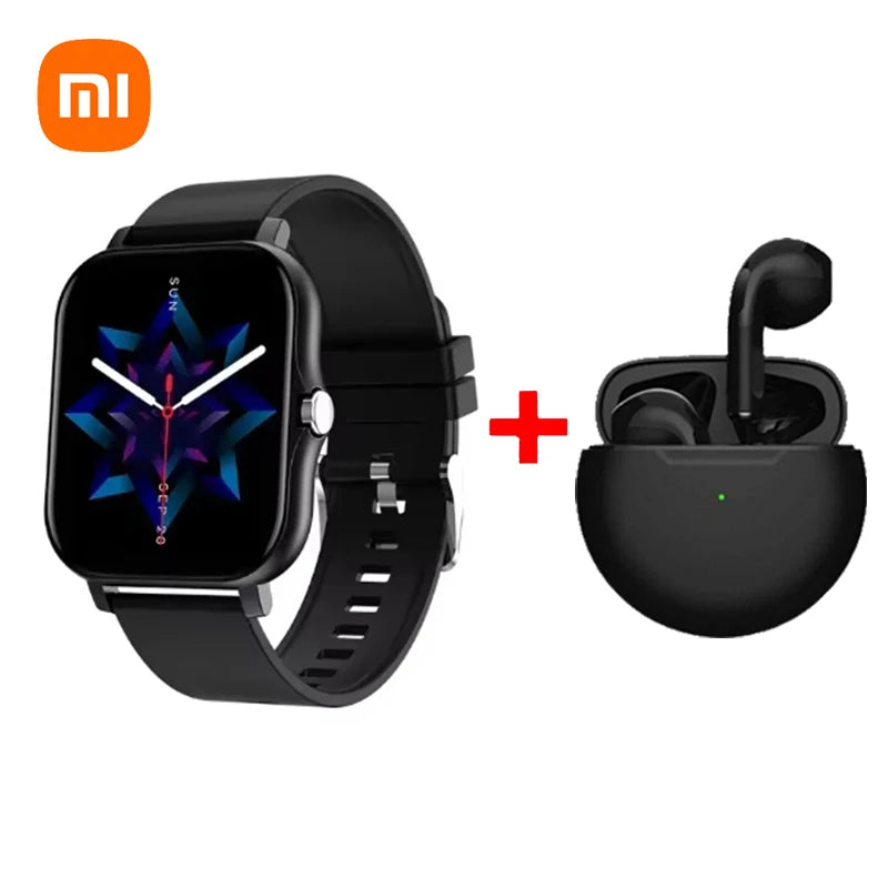Xiaomi Smartwatch – Waterproof, Heart Rate Monitor, Fitness Tracking, Sport Mode, Compatible with Android & iOS