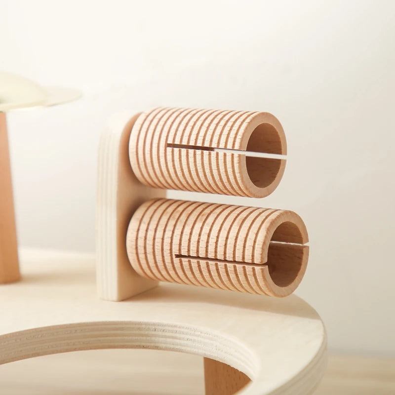 Wooden Montessori Educational Toys: Xylophone, Aeolian Bells, and Music Table for Newborns - Birthday Gifts