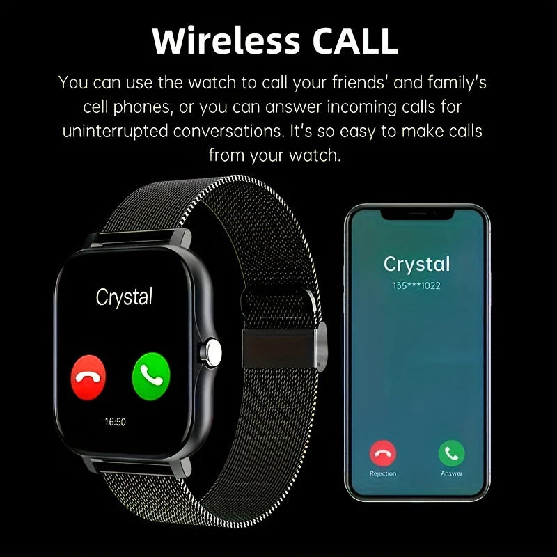 Xiaomi Smartwatch – Waterproof, Heart Rate Monitor, Fitness Tracking, Sport Mode, Compatible with Android & iOS