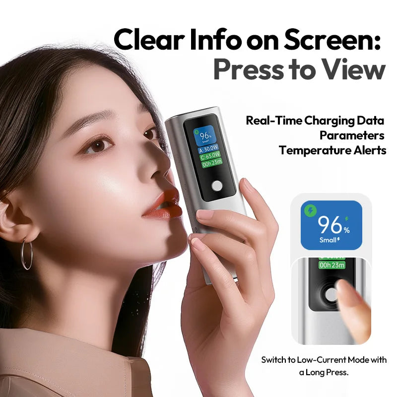 10000mAh Type-C Portable Power Bank – High Capacity, for Phones, Power Station