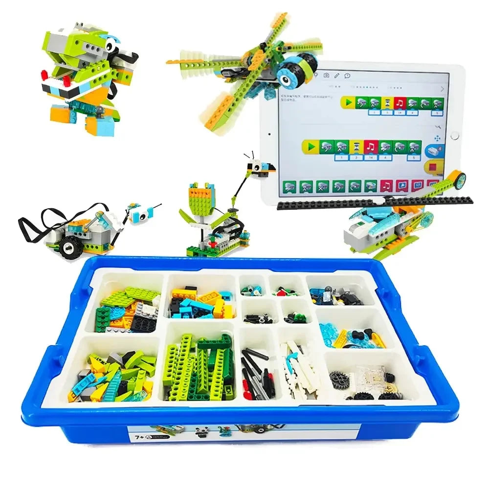 WeDo 2.0 Educational Building Blocks Core Set - DIY Toys for Kids, Compatible with 45300, Christmas Gift