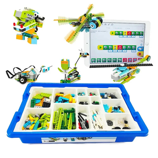 WeDo 2.0 Educational Building Blocks Core Set - DIY Toys for Kids, Compatible with 45300, Christmas Gift