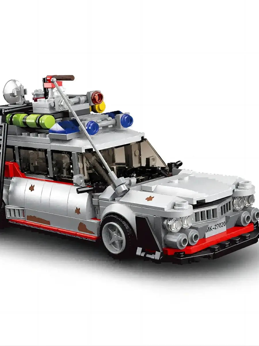 Technology Car Model MOC Mini Ghost Movie Car Building Blocks - DIY Toys for Kids