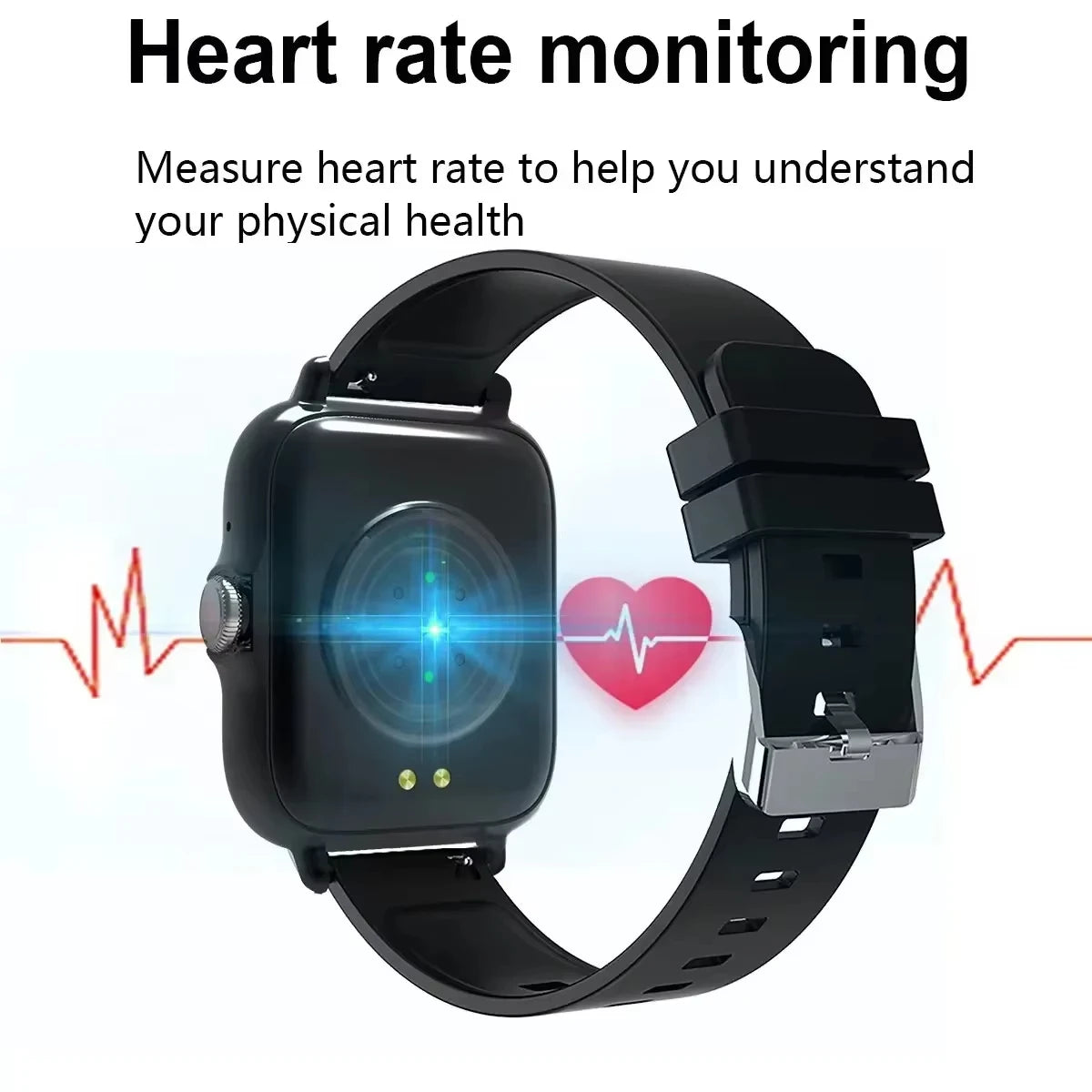 Xiaomi Smartwatch – Waterproof, Heart Rate Monitor, Fitness Tracking, Sport Mode, Compatible with Android & iOS