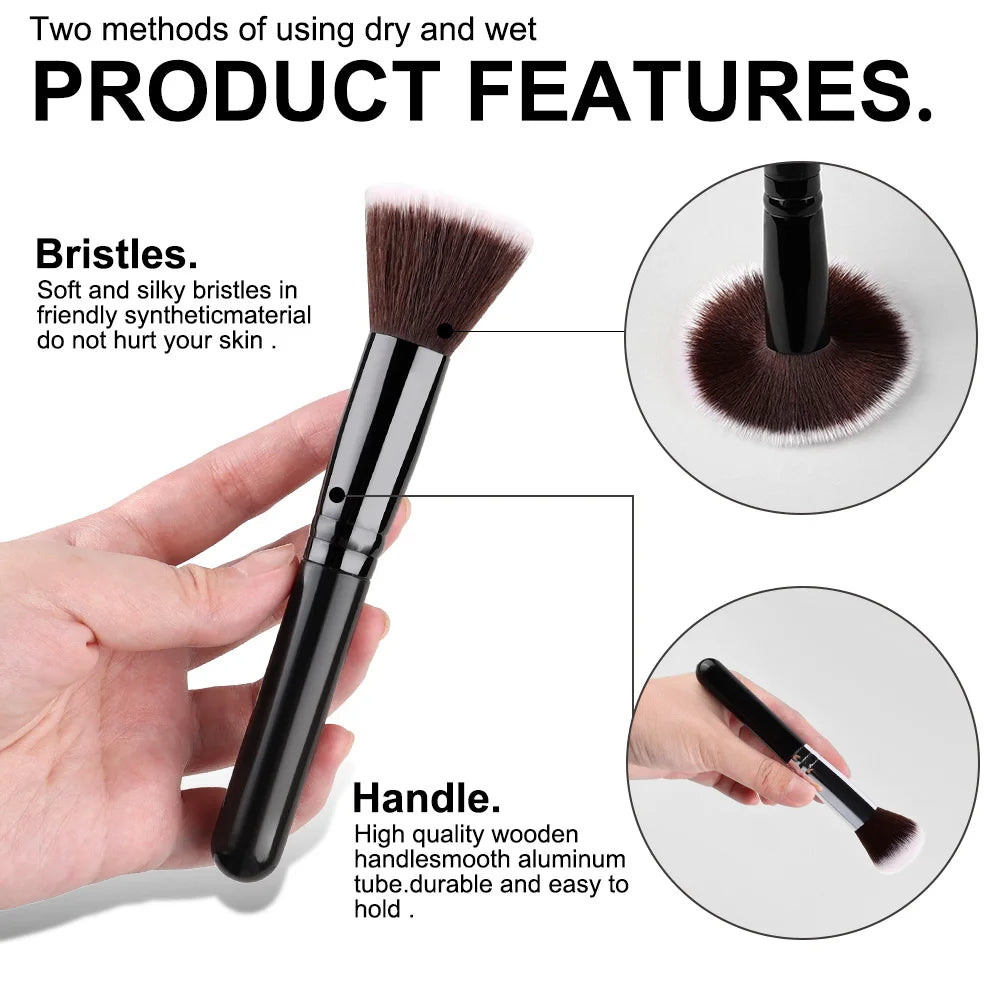 14PCS Makeup Brush Set – Foundation, Blush, Eyeshadow & Blending Brushes