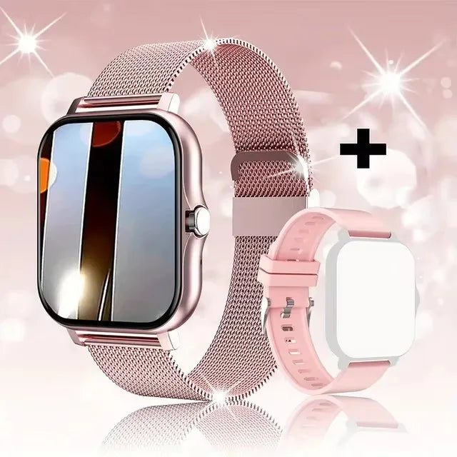 1.83” Waterproof Smartwatch – Calls, Messages, Sleep Monitoring, Sports Tracking, Pedometer, Alerts (iOS & Android)