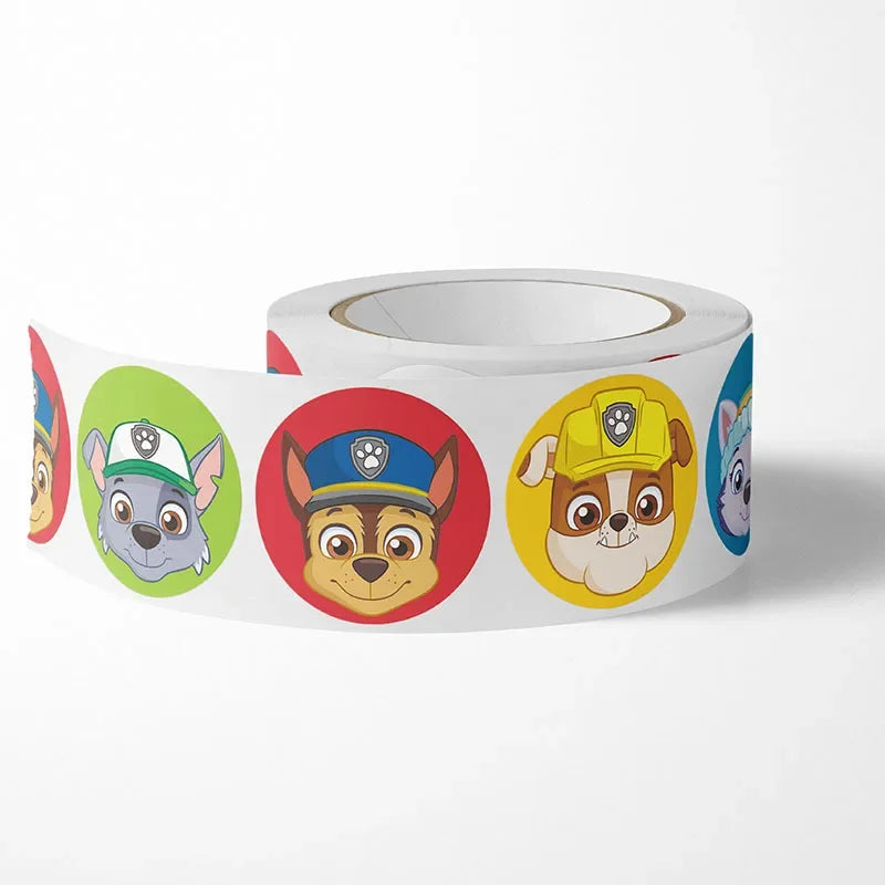 500PCS Paw Patrol Cartoon Stickers – Kids Reward & School Supplies