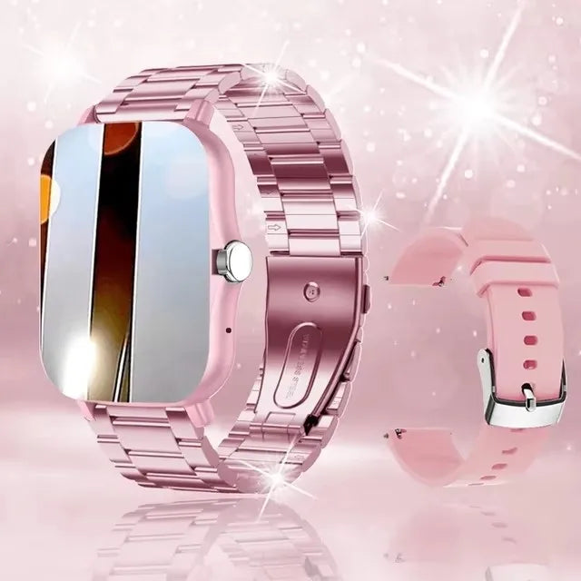 1.83” Waterproof Smartwatch – Calls, Messages, Sleep Monitoring, Sports Tracking, Pedometer, Alerts (iOS & Android)
