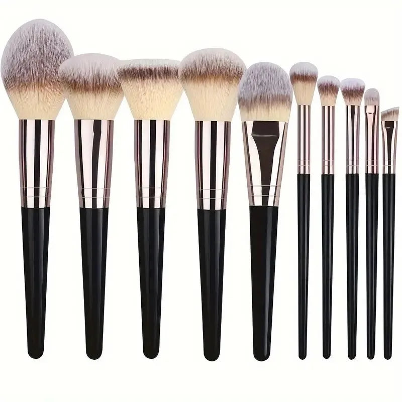 Professional Makeup Brush Set (3-20PCS) – Eyeshadow, Foundation, Concealer, Blending, Blush, Kabuki, Soft & Fluffy Brushes for Women.