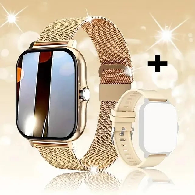 1.83” Waterproof Smartwatch – Calls, Messages, Sleep Monitoring, Sports Tracking, Pedometer, Alerts (iOS & Android)