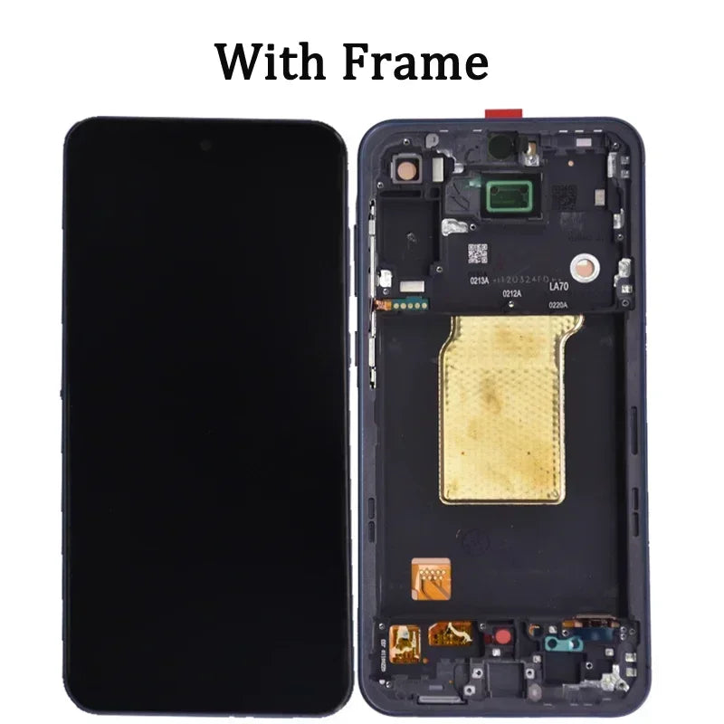 6.6" Super AMOLED LCD Display & Touch Screen with Frame for Samsung A55 5G (A556U, A556B, A5560, A556E)