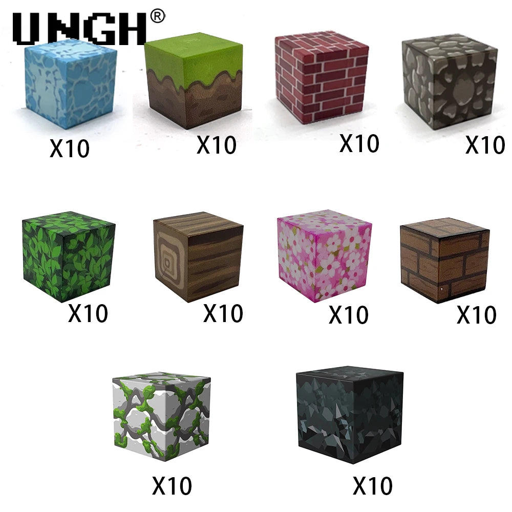 UNGH Magnetic Building Blocks Set (50-200PCS) - STEM Construction Puzzle Toy, DIY Educational Gift